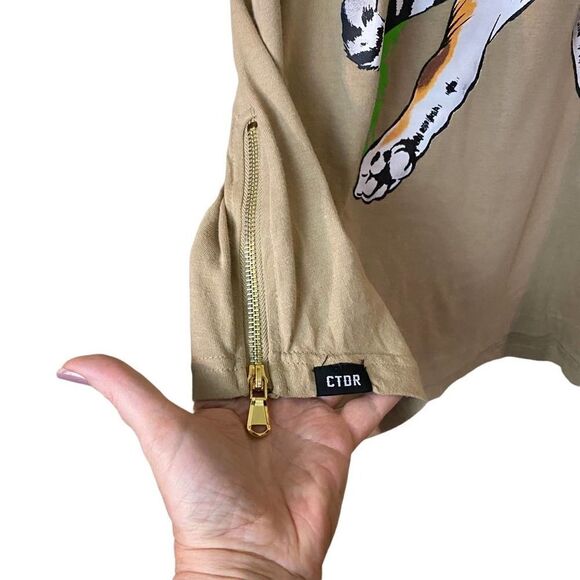 Contender MCMLXXXV111 Graphic Tiger Top Size 2XL Unisex - Picture 3 of 8